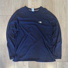 Vintage The North Face A5 Series Long Sleeve Shirt Navy Blue Mens XL 100% Cotton