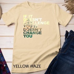 Challenge Yourself Motivational Quote Exercise Fitness Gym Unisex T-shirt