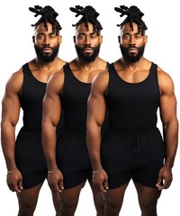 Beaters, Men’s Tank Tops, Cotton Spandex Blend Tanks Tops for Men, Comfortabl…