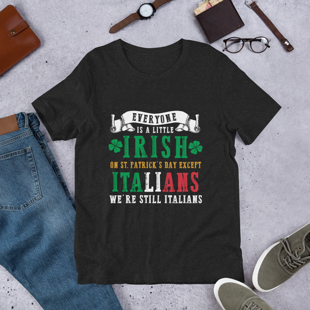 Funny St Patrick’s Day Italians t-shirt | Italian Irish Shirt | Italian Pride