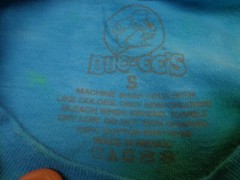 Buc-ees ‘Lei’d Back’ Flamingo Tie Dye Beaver Logo Small Tee T-Shirt
