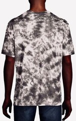 Eazy E Charcoal Sky Tie Dye Big Men’s Graphic Tee soft feel short sleeve Gray