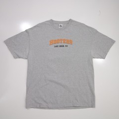 Vintage Hooters Double Sided Graphic T-Shirt Mens XL Lake Union Washington