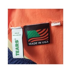 Denim Tears America Pan-African Flag Orange Graphic T-Shirt XXL USA Casual
