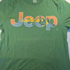 Goodfellow & Co Jeep Green Graphic Logo Crewneck Short Sleeve Tee Men’s M