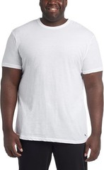 PUMA Men’s Big & Tall 3-Pack Classic T-Shirt WHITE XX-Large 2XL 2X