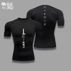 Compression Shirt Sportswear Gymwear Gym Anime Fushiguro Clothing Zenin Muscles