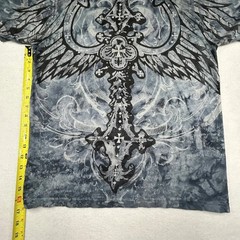 Four Seasons Y2K VINTAGE NWOT Medium Cross Wings T-shirt Affliction style