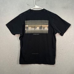 Uniqlo UT Mens Size Large Czech Republic Art Graphic T Shirt Black 100% Cotton