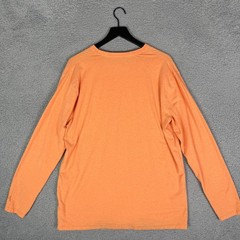 Coolibar Men’s Morada Everyday Long Sleeve Shirt Size Large Orange Sun UPF 50+