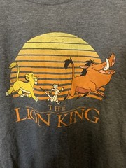Rare Disney The Lion King Mens Sz XL Simba, Timon, & Pumbaa Hakuna Matata TShirt