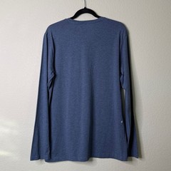 Mack Weldon Silver long sleeve T-shirt large blue EUC
