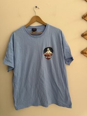 Harley Davidson Fairbanks Alaska Outpost Graphic Print T-Shirt In Blue Sz XL