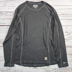 Carhartt Force MBL113 Shadow Gray Waffle Knit Thermal Base Layer Mens Medium M