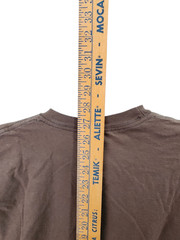 American Apparel Men’s Size Large T-Shirt Brown Cotton Crew Neck