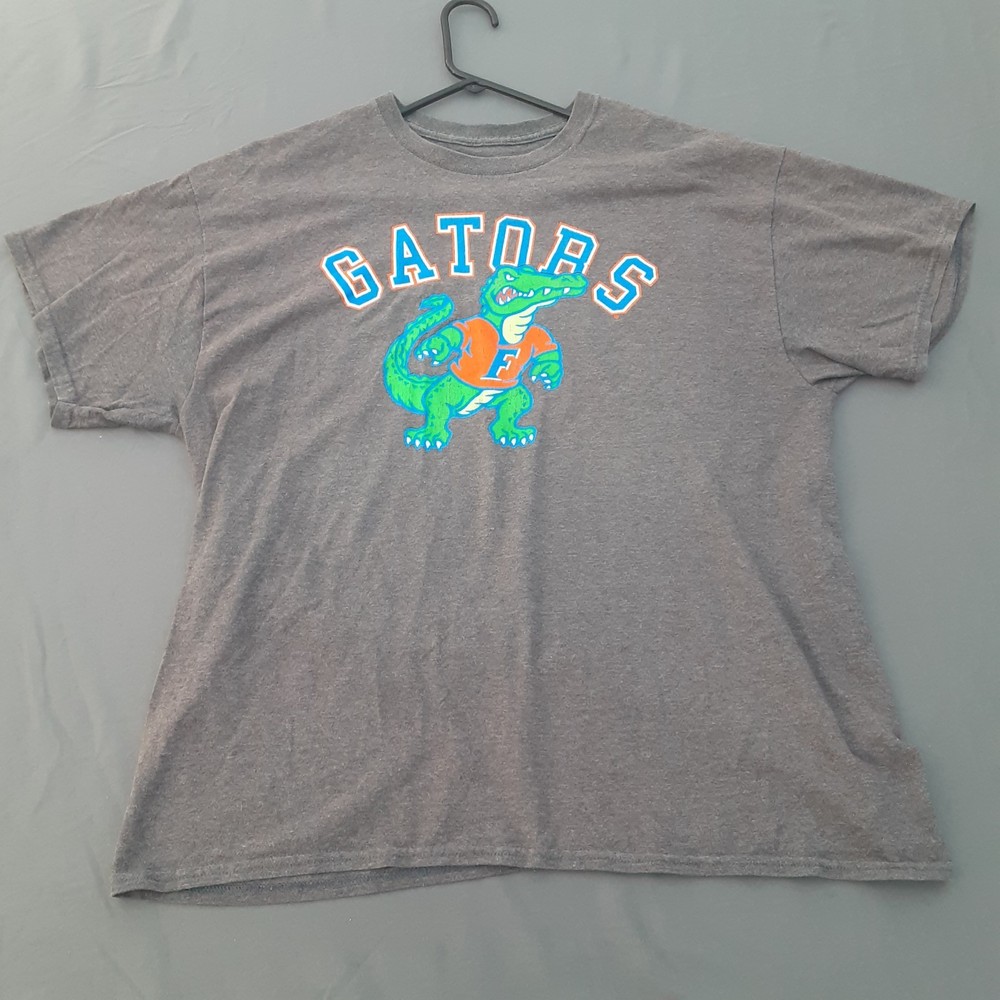 Florida Gators Mens Size XL Graphic T Shirt Short Sleeve Elite Fan Gray NCAA Tee