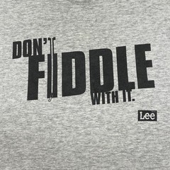 90s Lee Jeans T Shirt XL Don’t Fiddle With It Union Made Sanforized Vintage USA