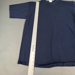 Vintage Pluma Heavyweight Cotton T-shirt Mens Size XL Navy Blue Pre-Shrunk