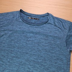 REI Co-op T-Shirt Mens L Blue Short Sleeve Activewear Hiking Performance