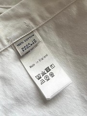 DRAKES BEAMS F Oxford Shirt White Long Sleeve Button Down Size M