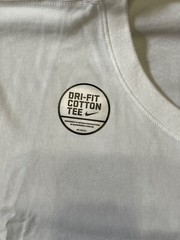 Nike Dri-FIT Cotton Poly Tee BQ5231 100 WHITE MENS XL