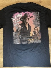 Tim McGraw Tour 2024 T Shirt Mens Medium Standing Room Only Country Concert Tee