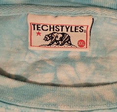 TECHSTYLES Killer Dana Surf Shop Tie-Dye Long Sleeve T-Shirt Men’s XXL Blue VTG