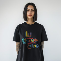 In Living Color Retro Graphic T-Shirt 90s Vintage TV Show Inspired ColorfulA 100