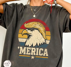 Funny Trump Eagle Shirt, Patriotic T-Shirt, 4th of July Shirt