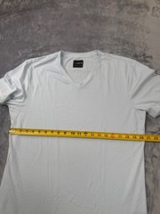 Cuts Clothing Short Sleeve V Neck Curve-Hem T-Shirt Mens XL Glacer Pyca Pro