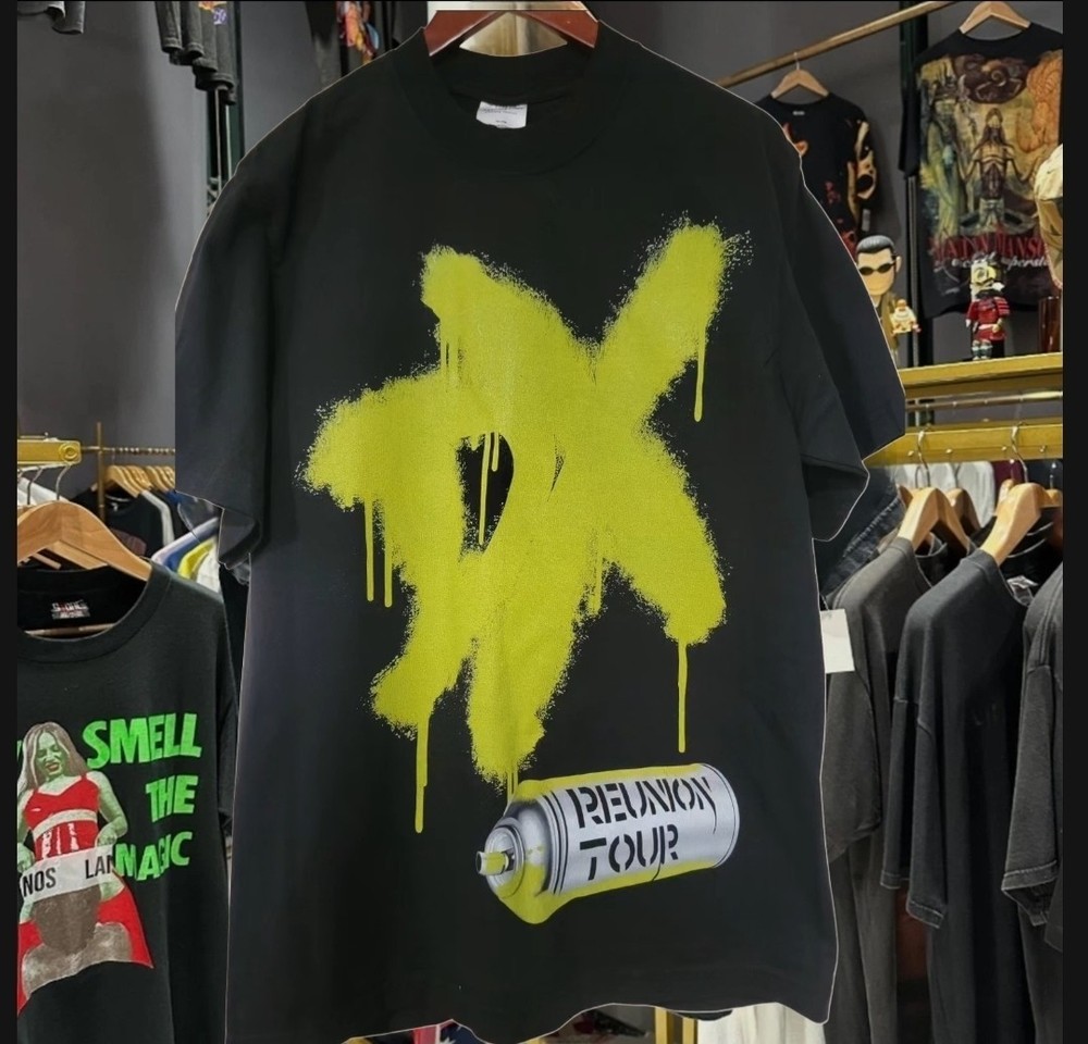 DX REUNION TOUR ON A SHAKA HEAVYWEIGHT GARMET SHIRT “MODERN”