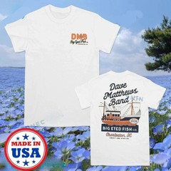 Dave Matthews Band Big Eyed Fish Charleston June 20 2025 Unisex T-shirt DH1566