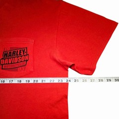 Harley Davidson T Shirt Mens XL Red Fairbanks Alaska Northern Most Outpost
