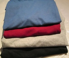 Men Muscle T-Shirt Fruit of Loom Classic Small 4 PC 4 Color 100 % Cotton