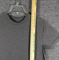 Banana Republic Shirt Mens Medium Gray Premium Pima Cotton Crew Neck Tagless Tee