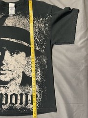 Vintage Al Capone T Shirt Fashion Victim Tee Chicago Gangster AOP 2005 Y2K