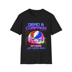 Dead and Co Las Vegas Concert Tee. Shakedown Street Unisex Softstyle T-Shirt