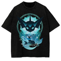 Eevee Evolution Tee Vaporeon Anime T-Shirt