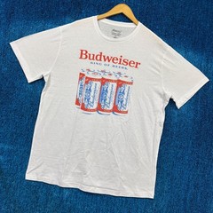 Budweiser Six Pack of the Genuine King of Beers Promo Tee LT