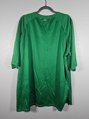 Reebok Men’s Hydro Move Athletic Green White Short Sleeved Shirt Size XL