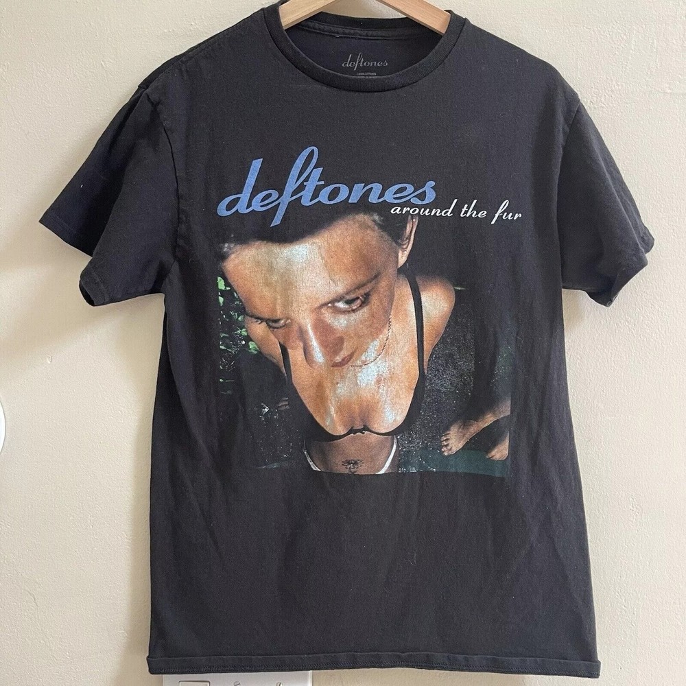 Deftones Around The Fur T-shirt Black Band Short Sleeve Unisex S-5XL