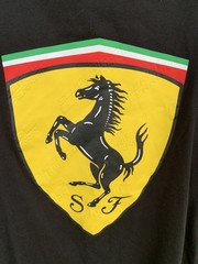 Brand New PUMA Ferrari Scuderia 2024 Tee Mens Large Black