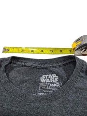 Men’s Gray Size 2XL Star Wars Mad Engine X-Wing Starfighter Graphic T-Shirt