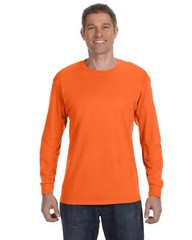 Gildan Mens G540 Heavy Cotton Preshrunk Tshirt Crew Neck Long Sleeve T-Shirt