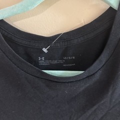 Under Armour Black Star Circle Logo Short Sleeve T-Shirt Men’s Size Large