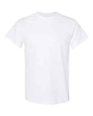 Gildan (5-pack) Bulk Solid Heavy Cotton Short Sleeve Blank Men T-Shirt S-3XL