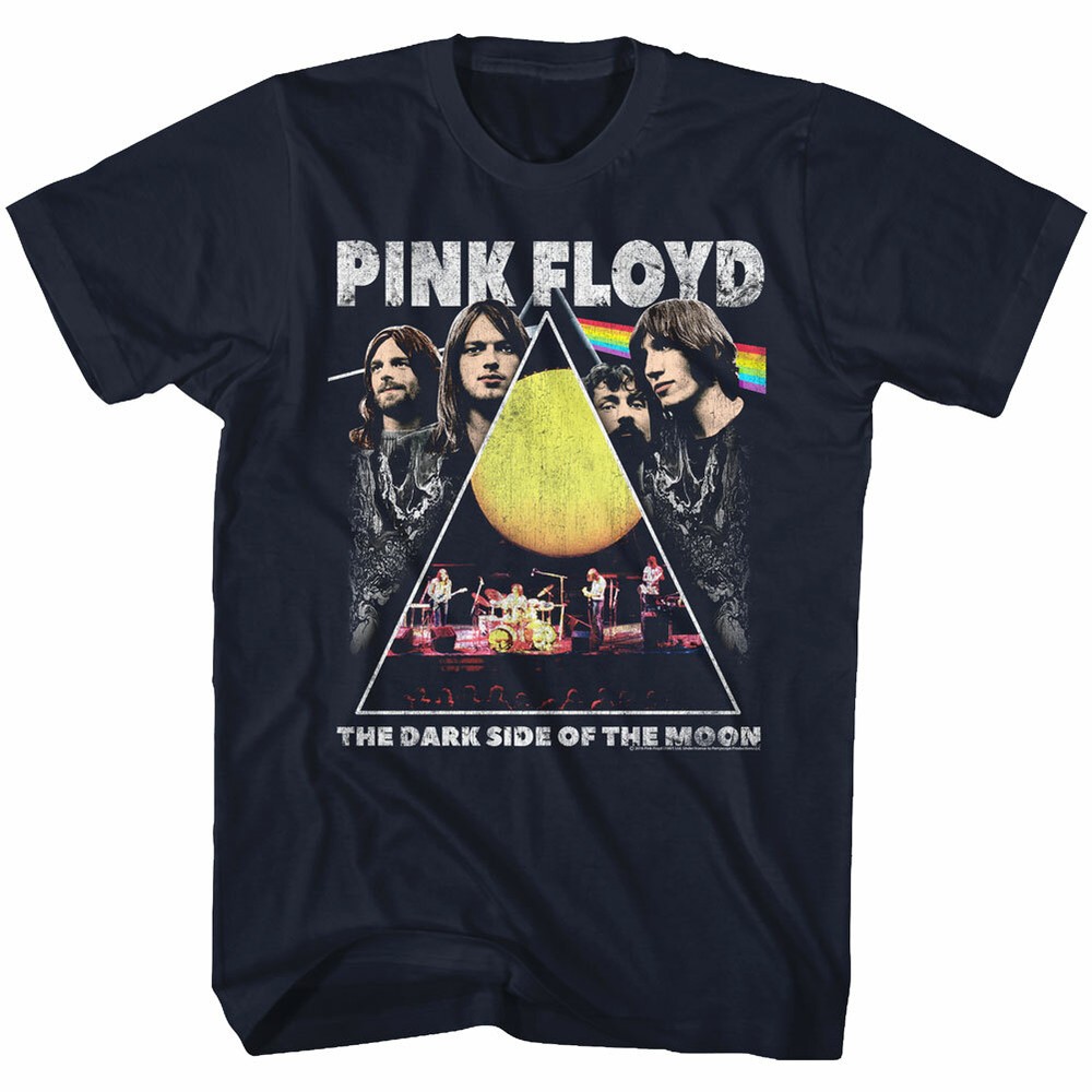 Pink Floyd Dark Side Of The Moon Live On Stage Men’s T Shirt Psychedelic Music