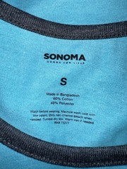 New Sonoma Super soft Tank Top Men’s Small Blue Stretch Tag Free Comfort