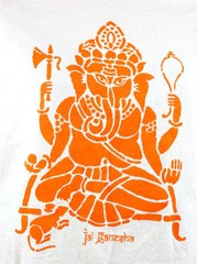 Ganesha T-Shirt – Hindu God Remover of Obstacles 100% Heavy Cotton Size M