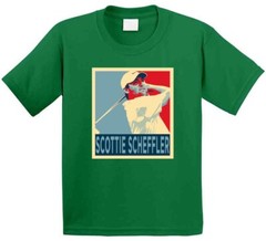 Scottie Scheffler Golfer Golf Sports Hope Fan T Shirt